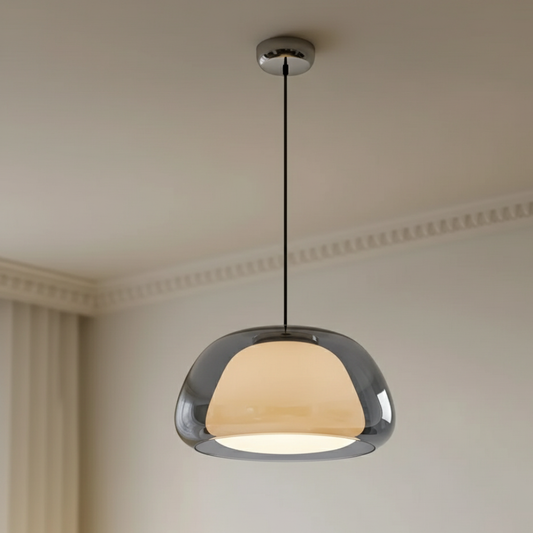 Luminara | Elegant Adjustable Glass Pendant Light for Kitchen Island 1