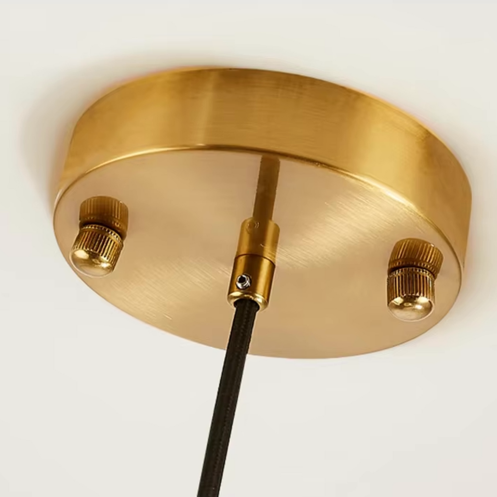 Luminara | Elegant Adjustable Glass Pendant Light for Kitchen Island 8
