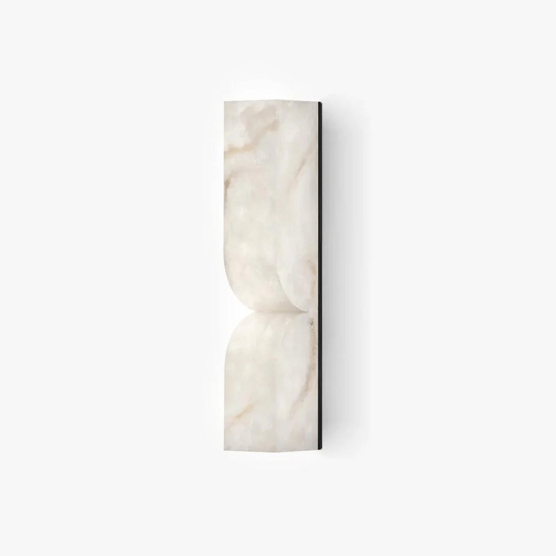 AlabasterGlow | Elegant Minimalist Alabaster Wall Sconce Light Fixture 1