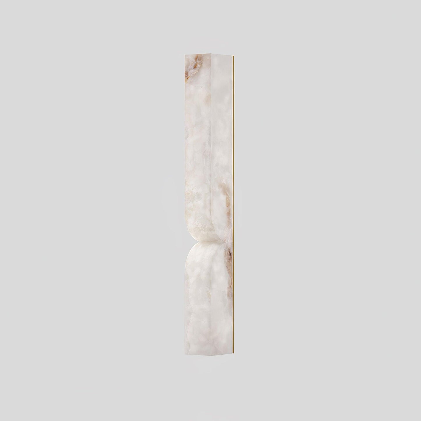 AlabasterGlow | Elegant Minimalist Alabaster Wall Sconce Light Fixture 2
