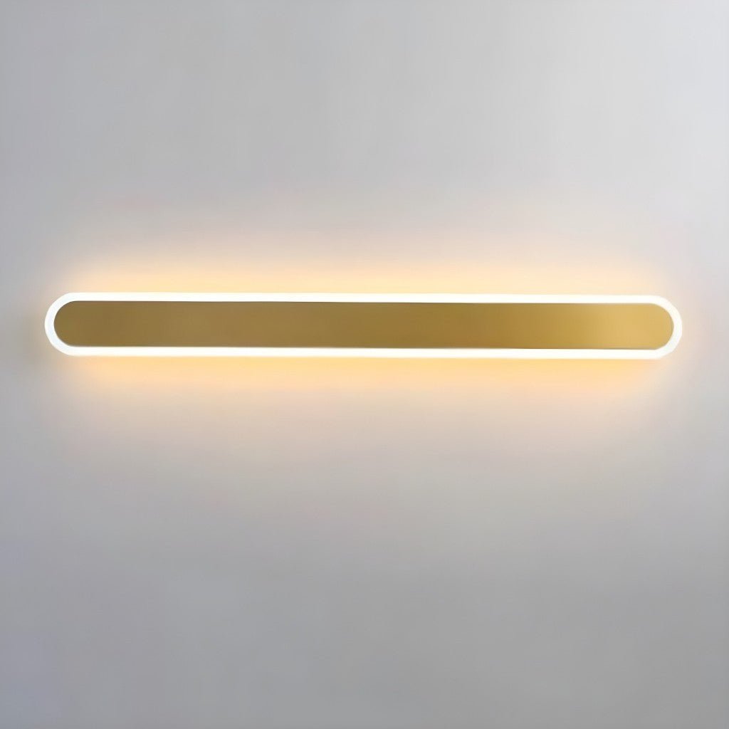 AluminaGlow | Modern Sleek Outdoor Wall Sconce with Rounded Design 9
