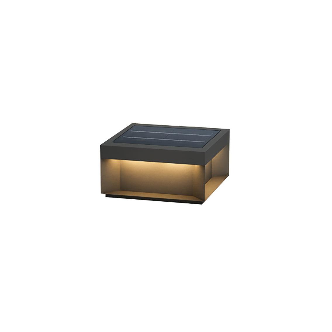 AquaLume | Modern Weather-Resistant Solar Outdoor Post Light 1