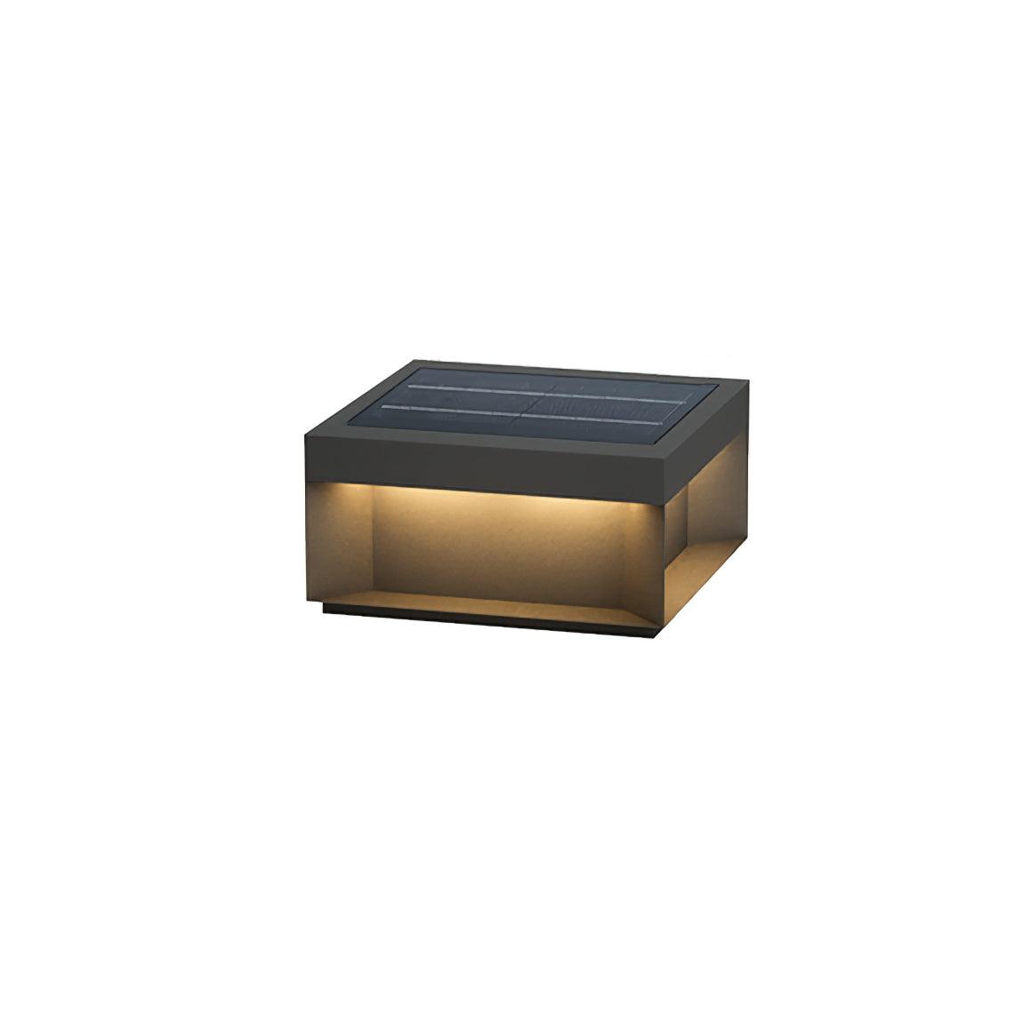AquaLume | Modern Weather-Resistant Solar Outdoor Post Light 3
