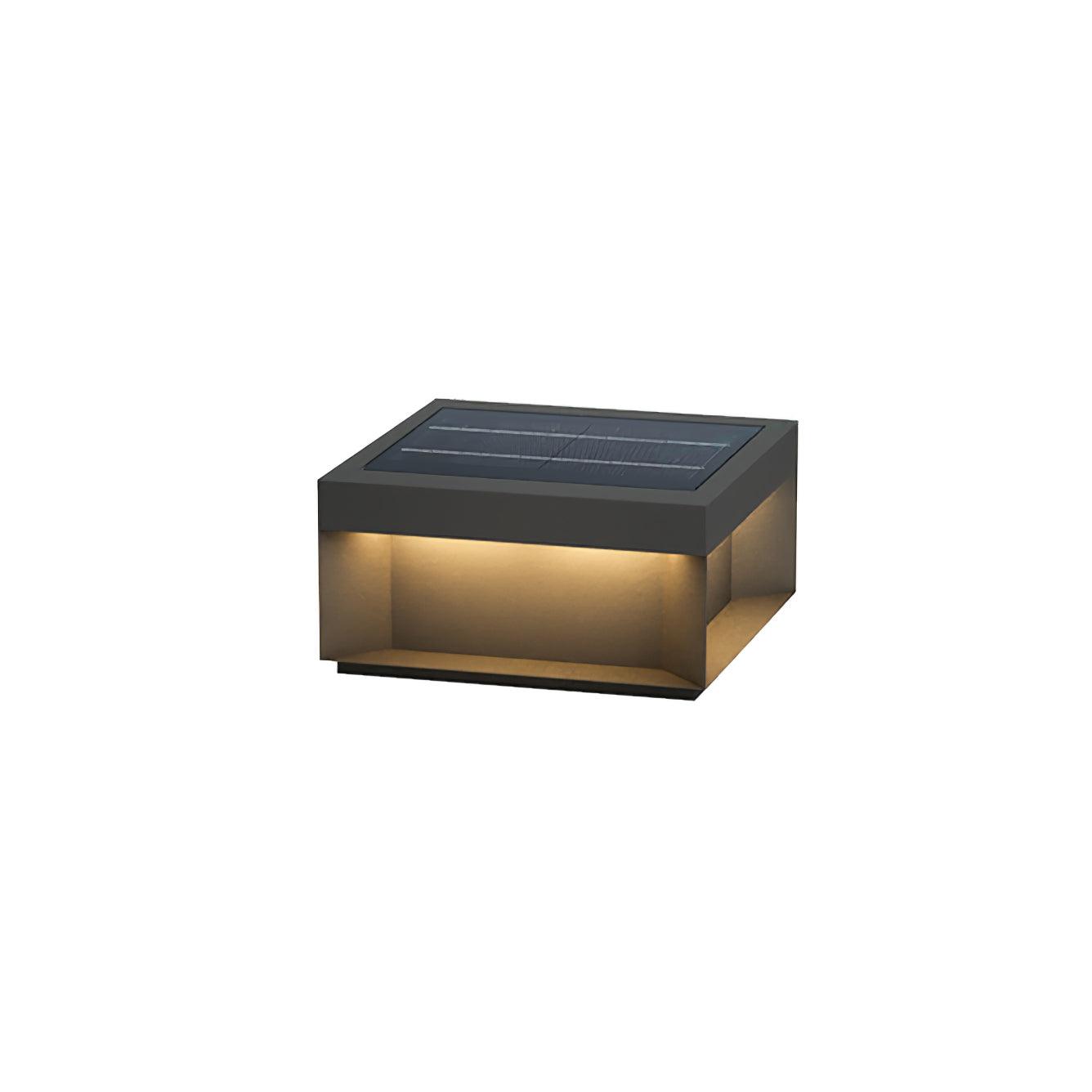 AquaLume | Modern Weather-Resistant Solar Outdoor Post Light 5