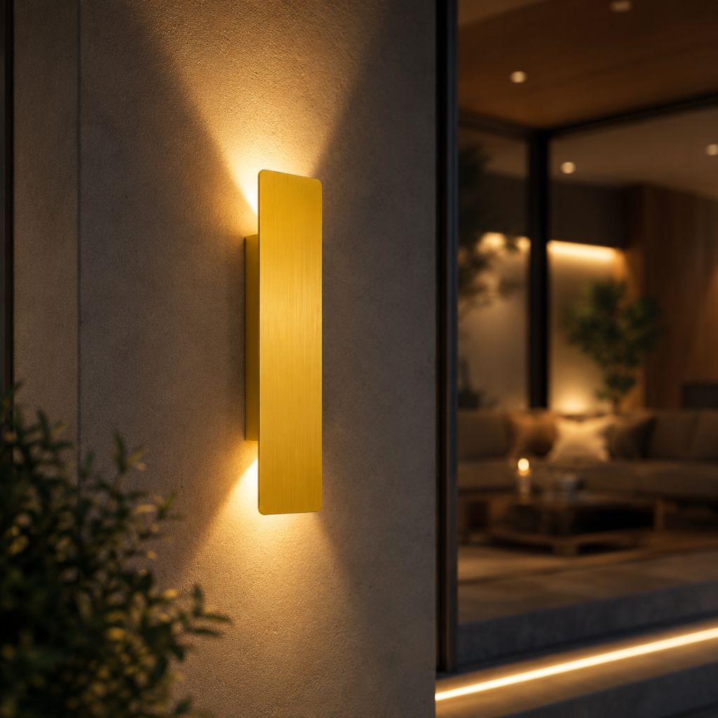AuroraGlow | Elegant Durable Outdoor Wall Light Fixture with LED 1