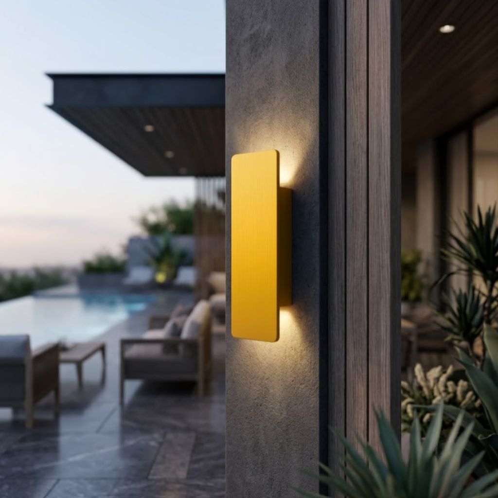 AuroraGlow | Elegant Durable Outdoor Wall Light Fixture with LED 2