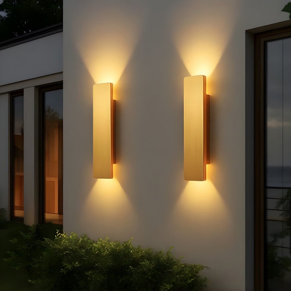 AuroraGlow | Elegant Durable Outdoor Wall Light Fixture with LED 8