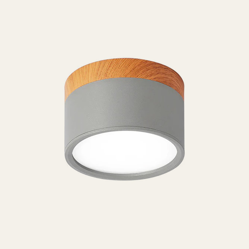 Cylindrical Glow | Playful Elegant Flush Mount Ceiling Light Fixture 10