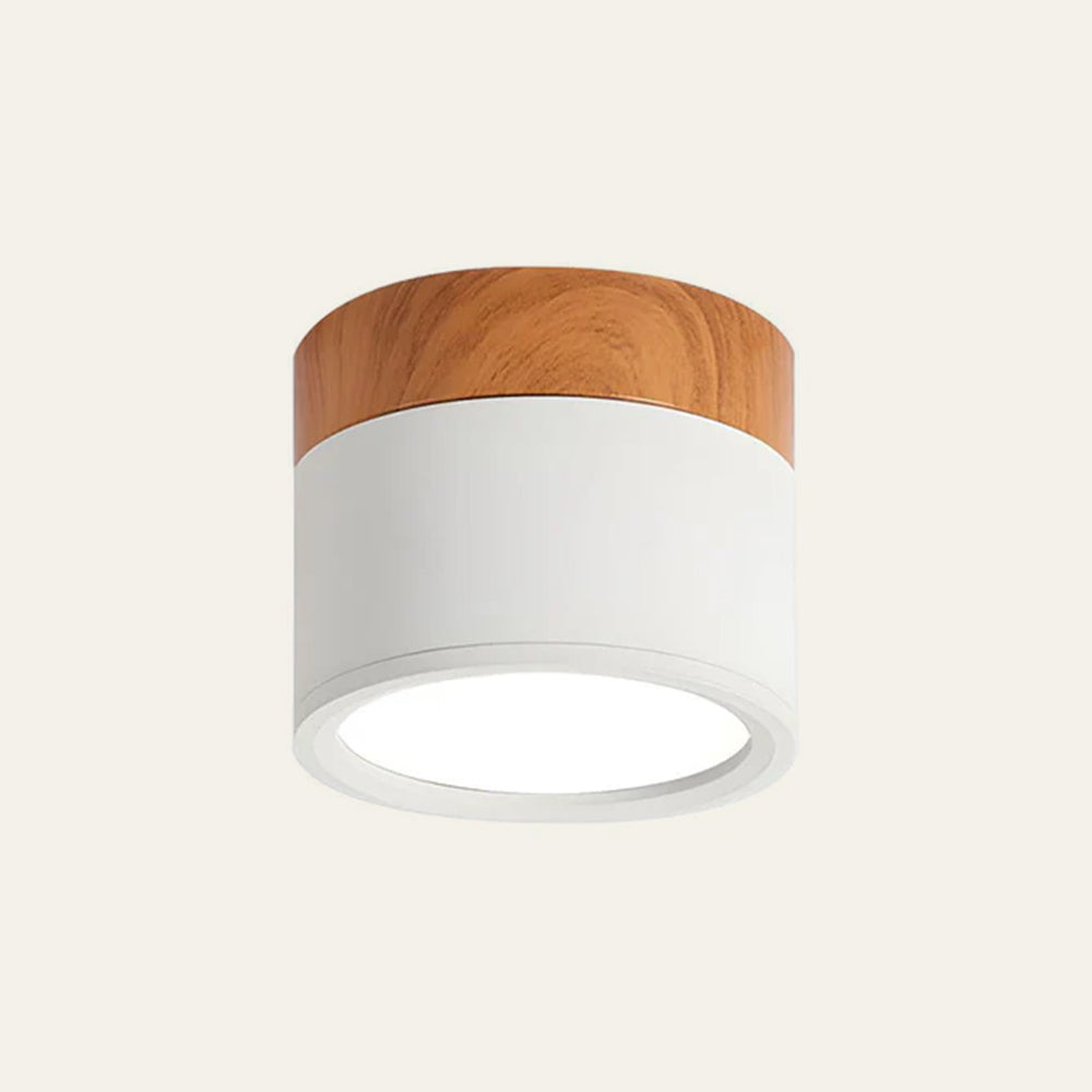 Cylindrical Glow | Playful Elegant Flush Mount Ceiling Light Fixture 12