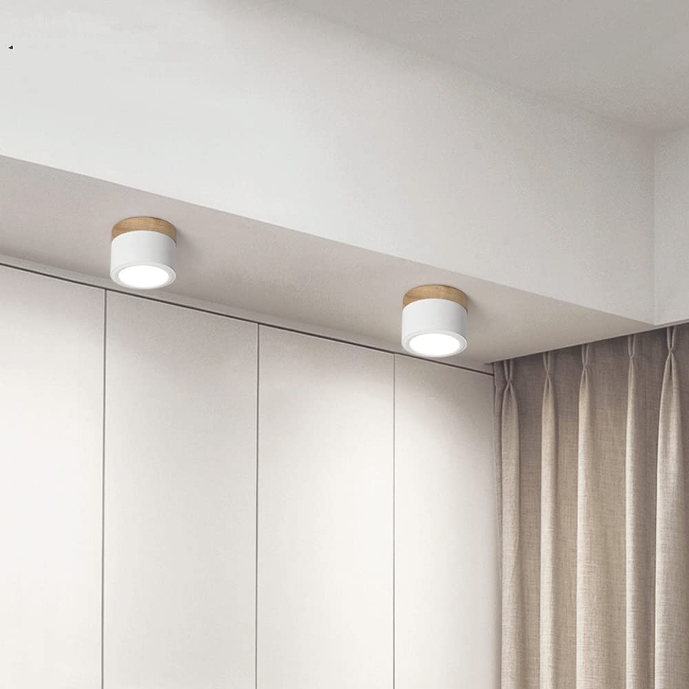 Cylindrical Glow | Playful Elegant Flush Mount Ceiling Light Fixture 14