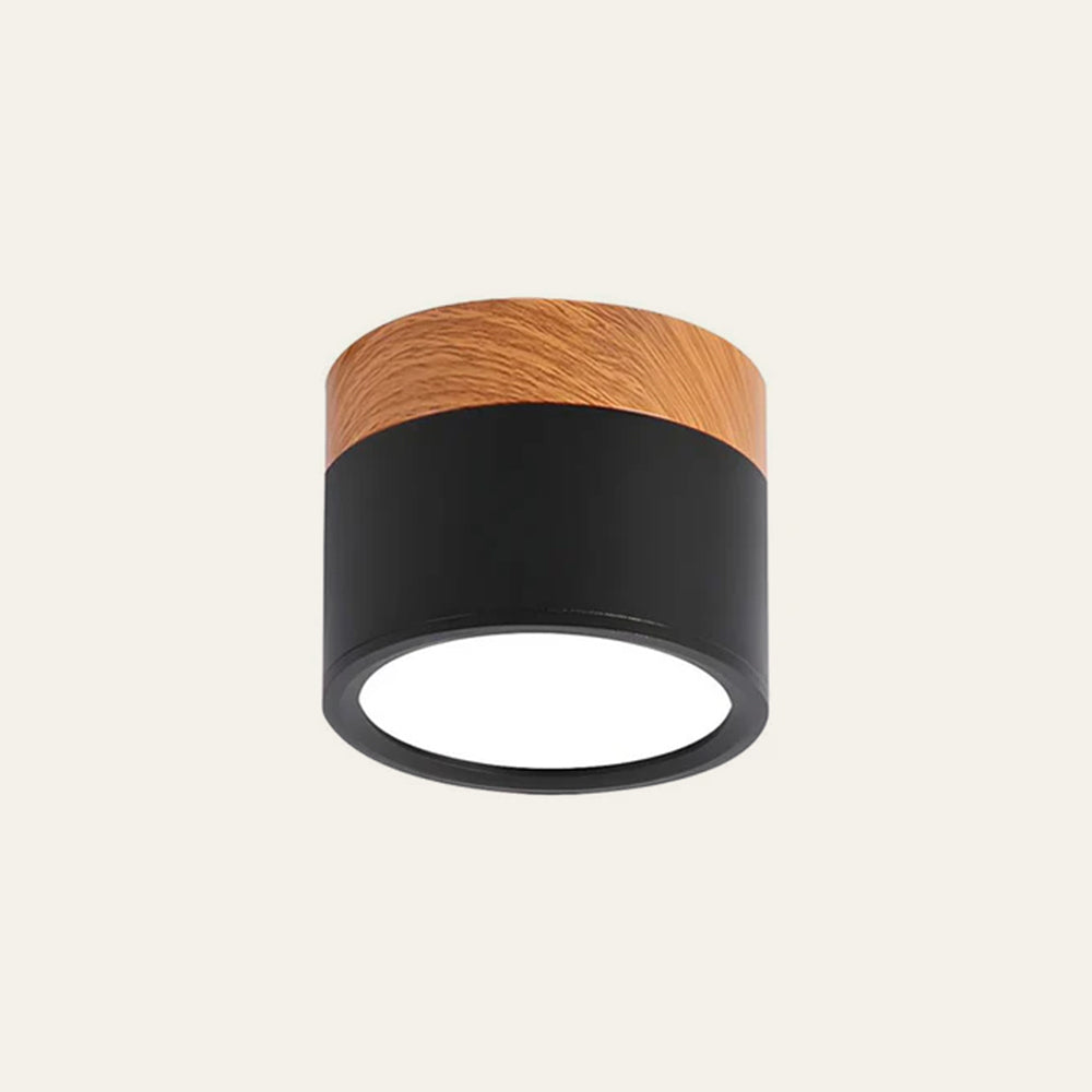 Cylindrical Glow | Playful Elegant Flush Mount Ceiling Light Fixture 9