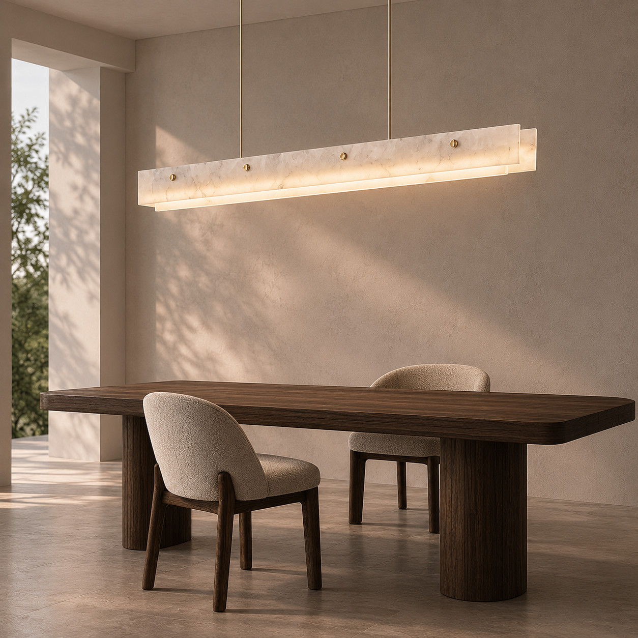 Florentia | Elegant Contemporary Marble Kitchen Pendant Lighting 2