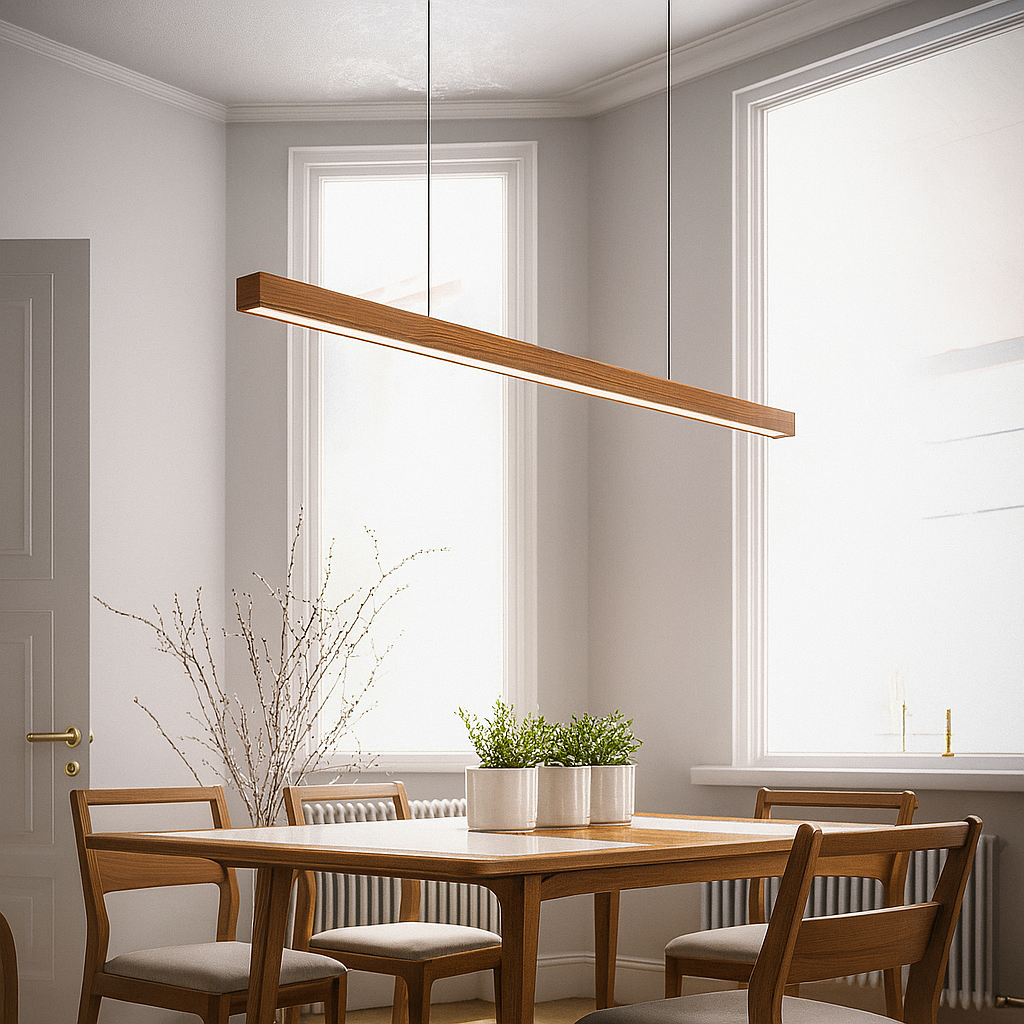 GindoBar | Stylish Modern Linear Pendant Lighting for Kitchen Island 4