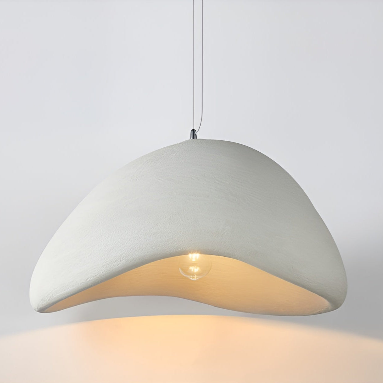 HikariDome | Stylish Textured Japanese Pendant Ceiling Light Fixture 0