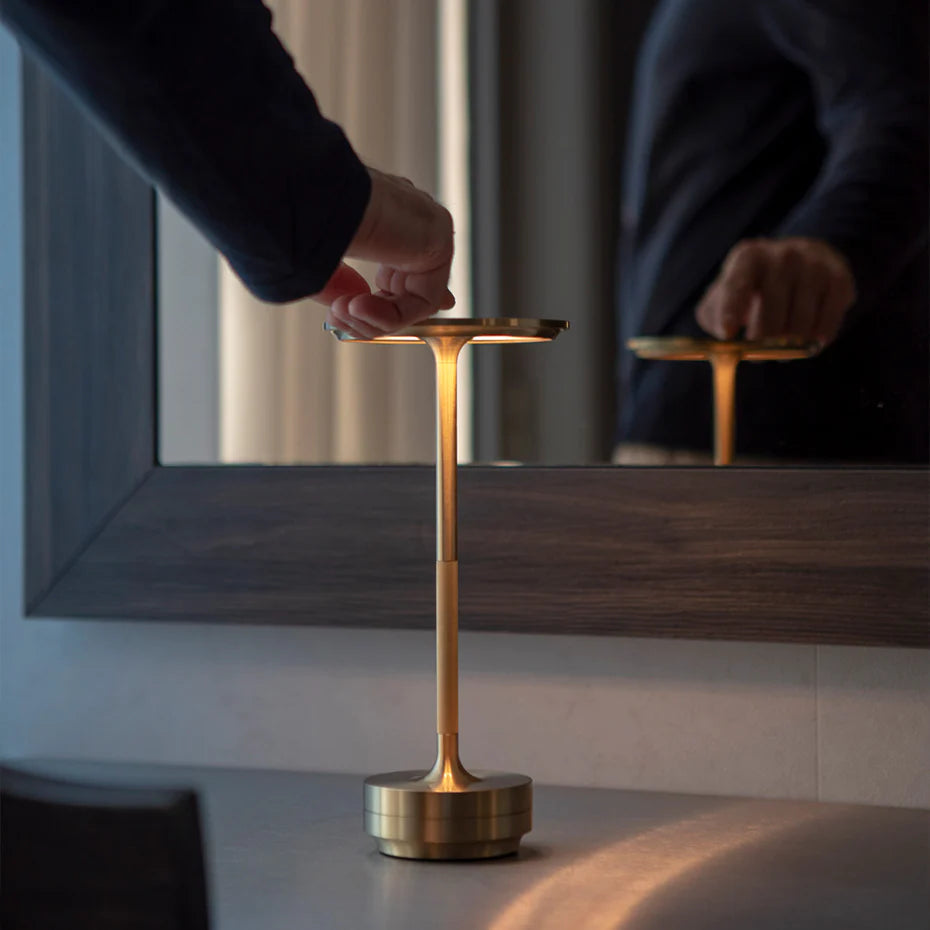 LumiGlow | Stylish Cordless Dimmable LED Table Lamp for Bedside Use 1