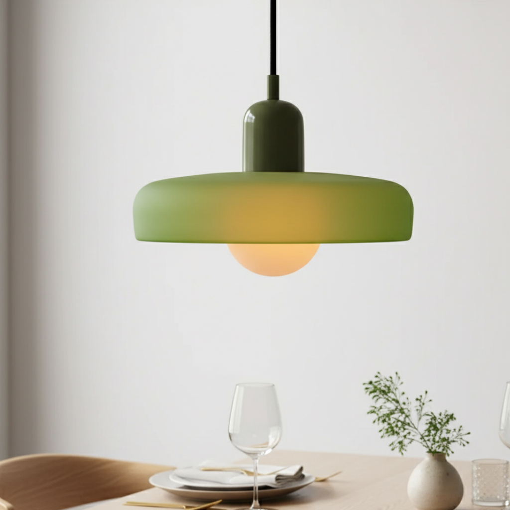 LuminaGlass | Stylish Colorful Glass Pendant Light for Kitchen Island 13