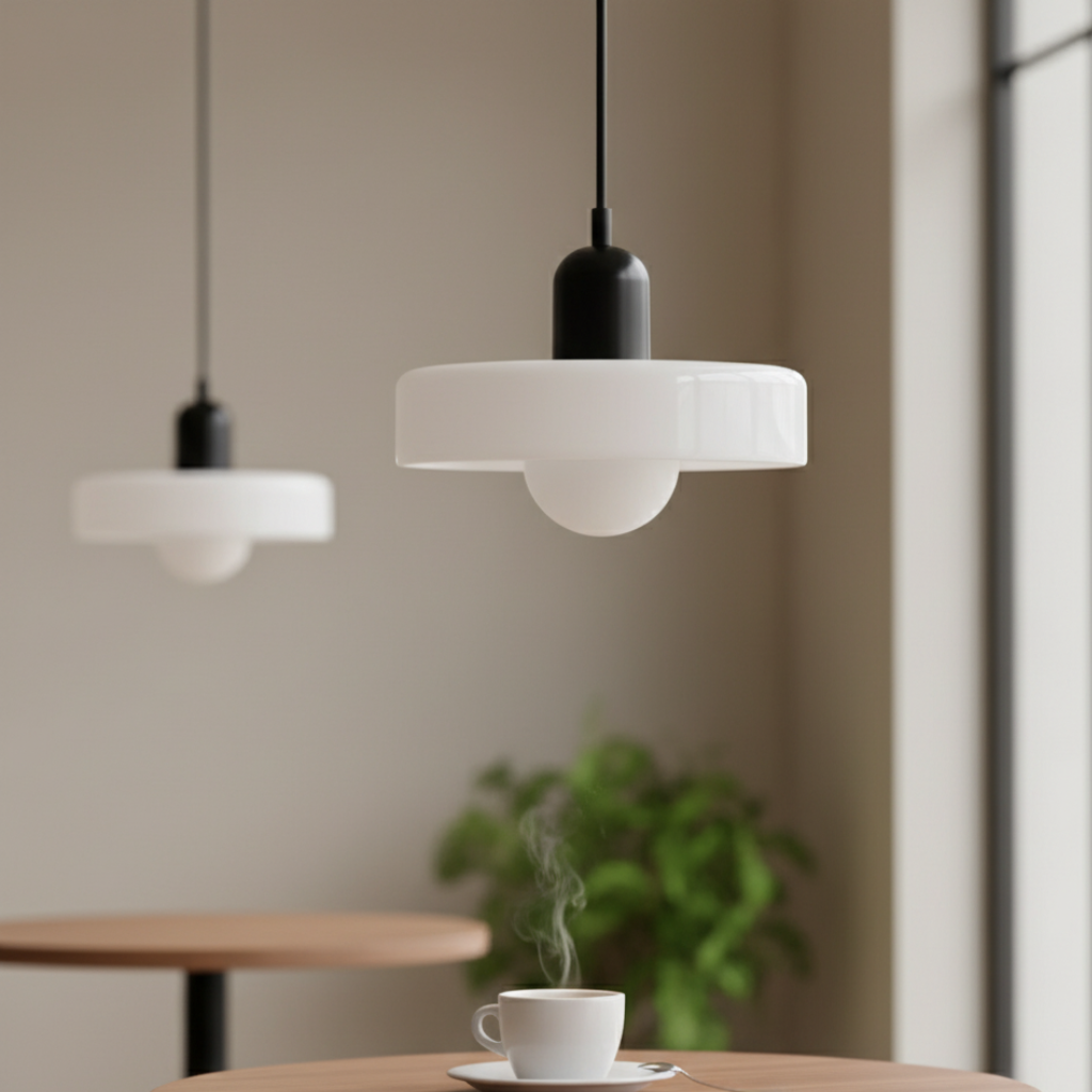 LuminaGlass | Stylish Colorful Glass Pendant Light for Kitchen Island 2