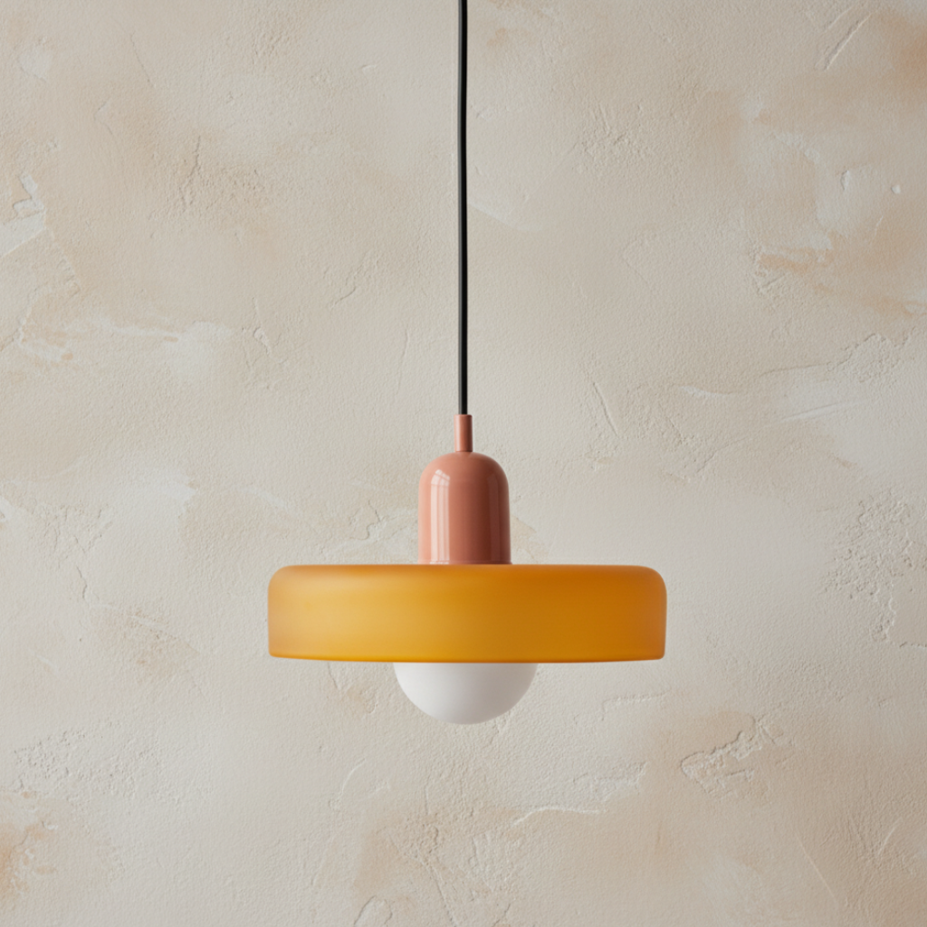 LuminaGlass | Stylish Colorful Glass Pendant Light for Kitchen Island 20