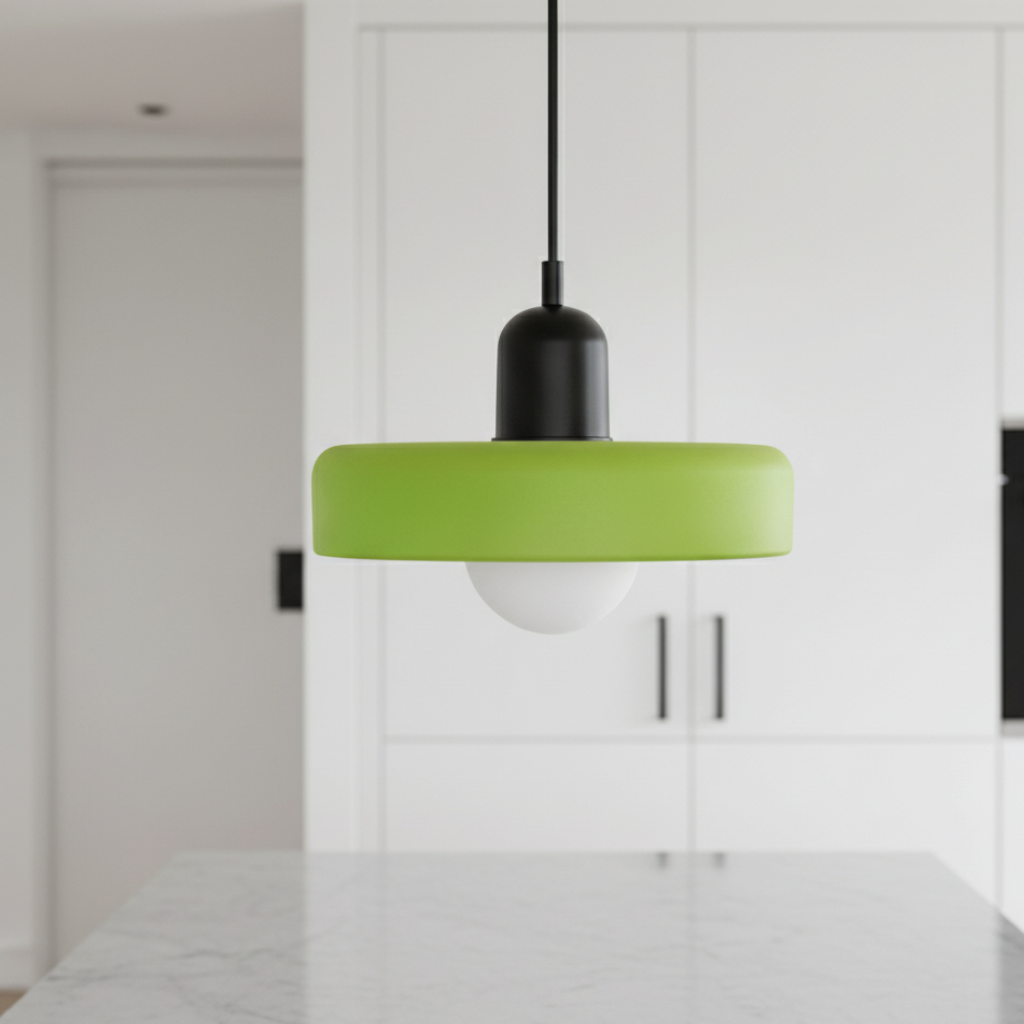 LuminaGlass | Stylish Colorful Glass Pendant Light for Kitchen Island 21