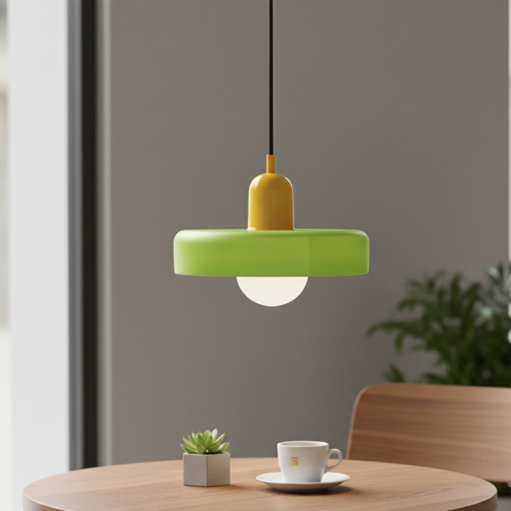 LuminaGlass | Stylish Colorful Glass Pendant Light for Kitchen Island 24