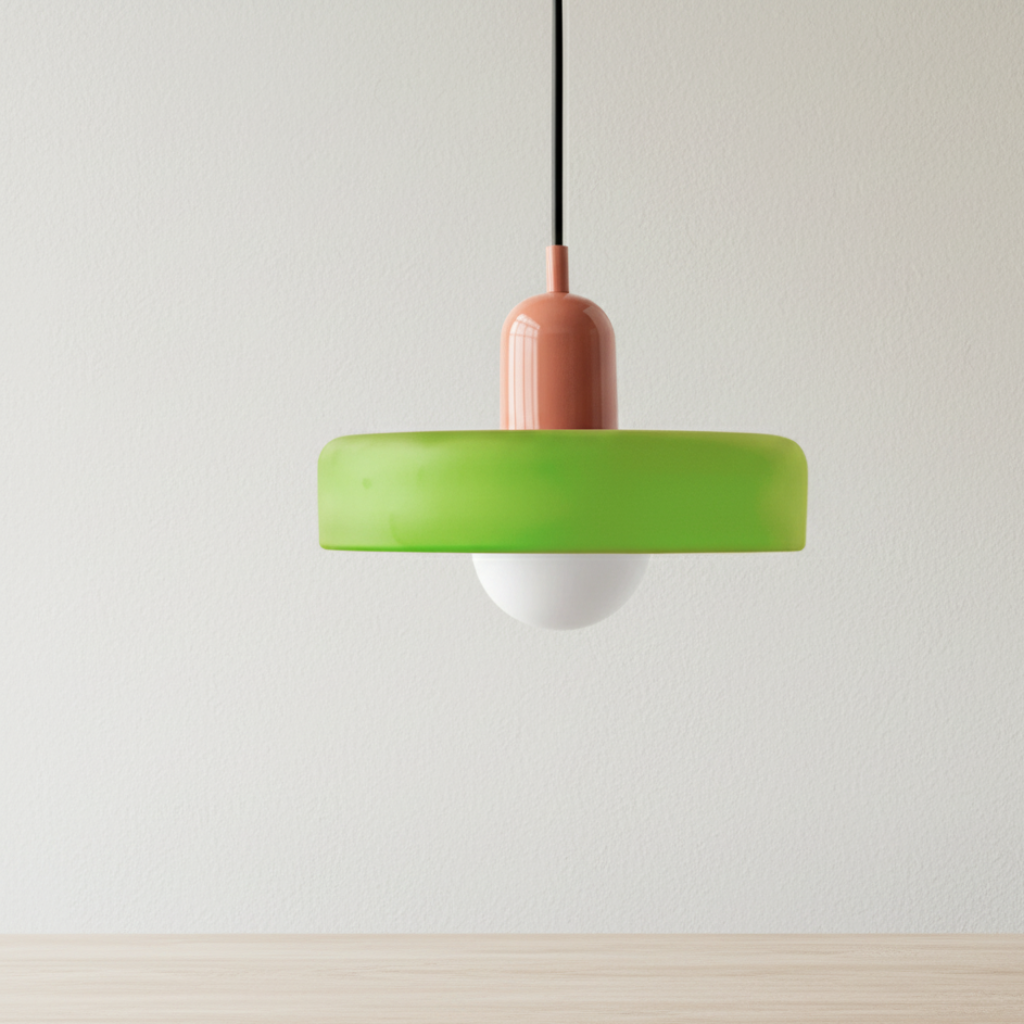 LuminaGlass | Stylish Colorful Glass Pendant Light for Kitchen Island 25