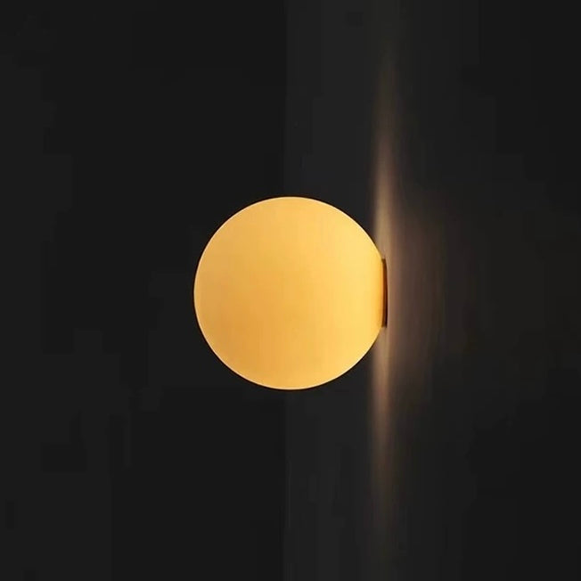 Luminara | Modern Sleek LED Globe Bathroom Wall Sconce Light 0