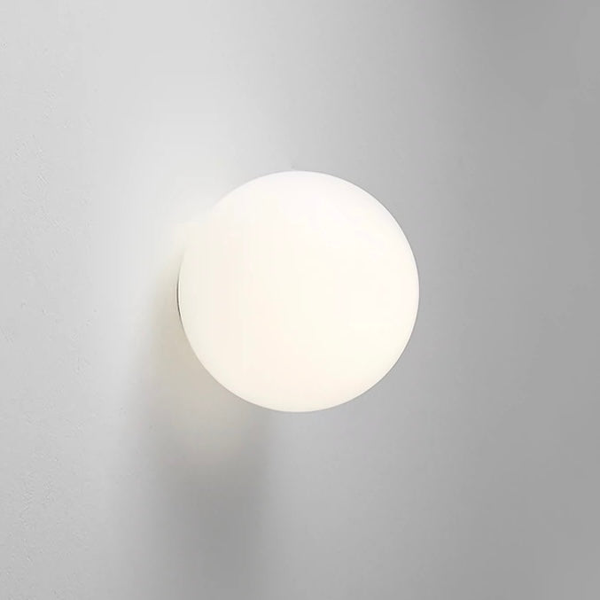 Luminara | Modern Sleek LED Globe Bathroom Wall Sconce Light 2