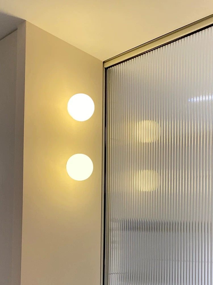 Luminara | Modern Sleek LED Globe Bathroom Wall Sconce Light 5
