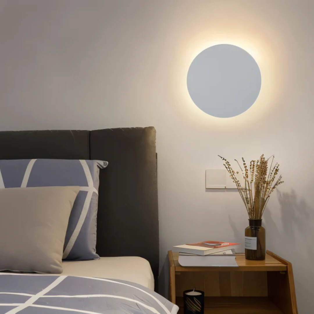 Luminara | Modern Sleek Layered Disc LED Wall Light Sconce 6