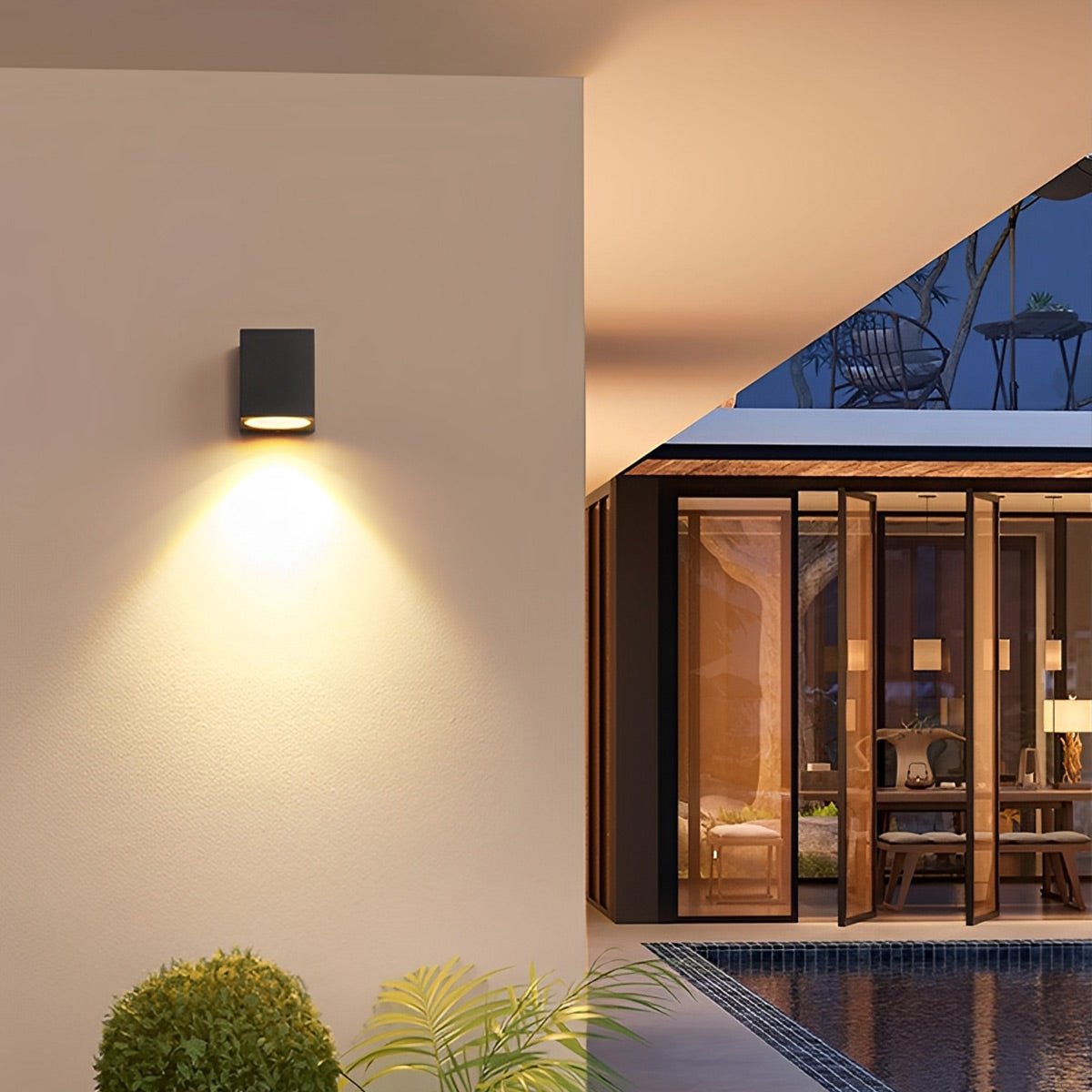 Luminara | Modern Sleek Waterproof Outdoor Wall Lights for Architecture 4