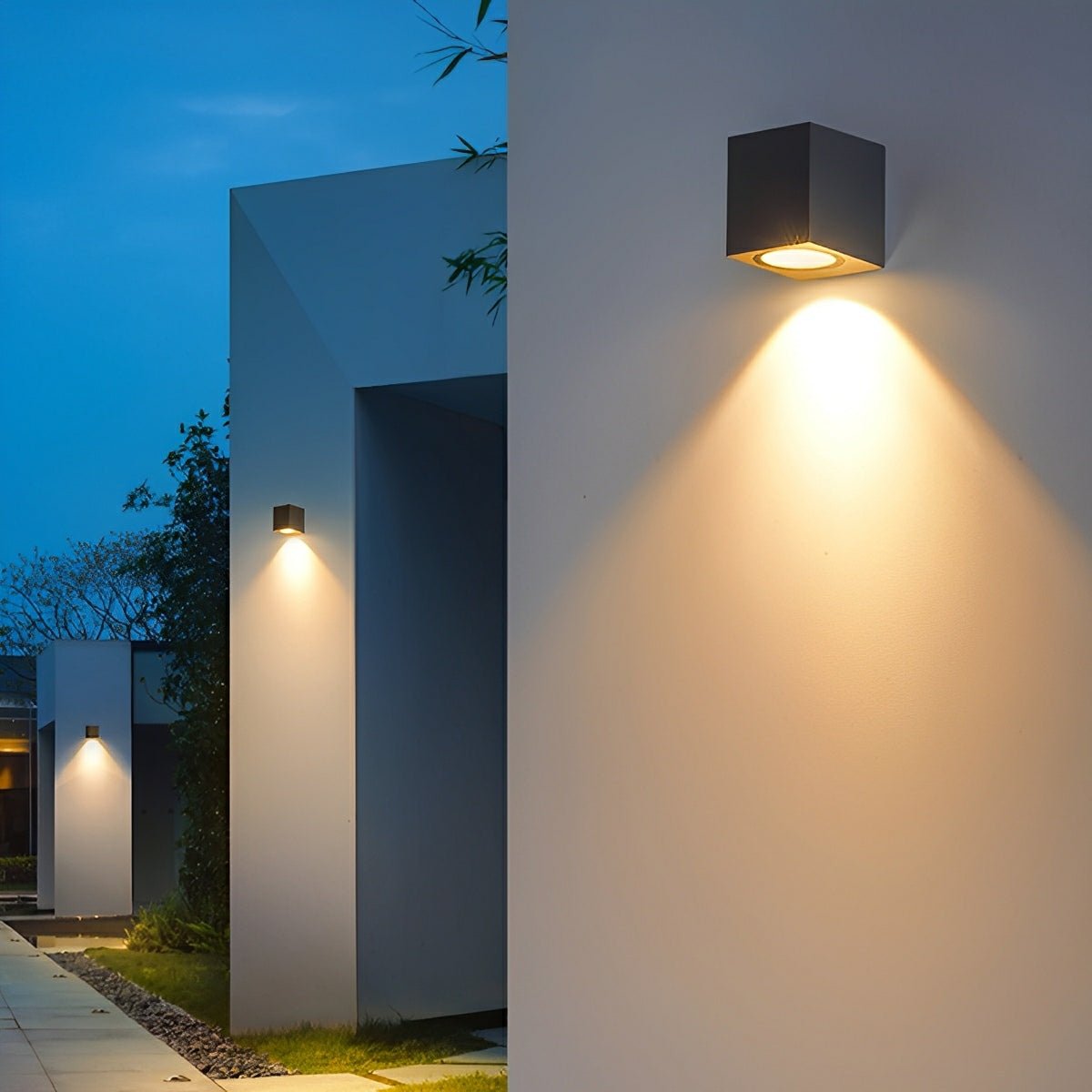 Luminara | Modern Sleek Waterproof Outdoor Wall Lights for Architecture 6