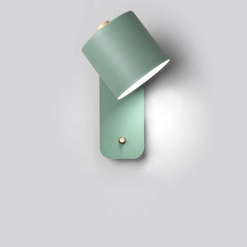 Luminara | Sleek Modern Metal Wall Sconce with Integrated LED Switch 2