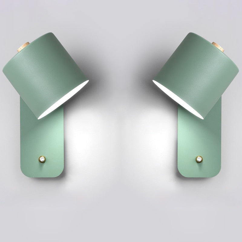 Luminara | Sleek Modern Metal Wall Sconce with Integrated LED Switch 5