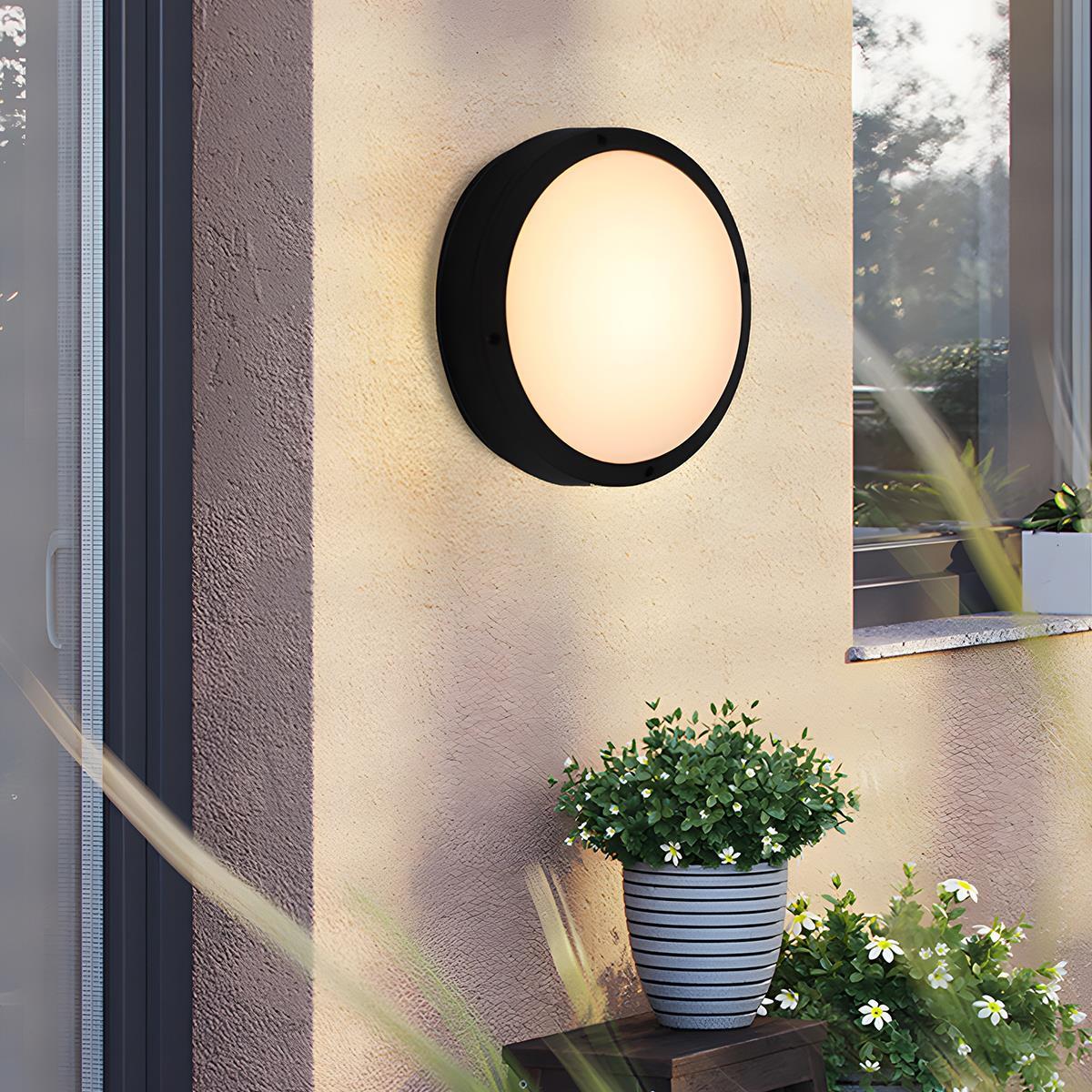 Luminara | Sleek Modern Waterproof Outdoor Wall Light Fixture 0