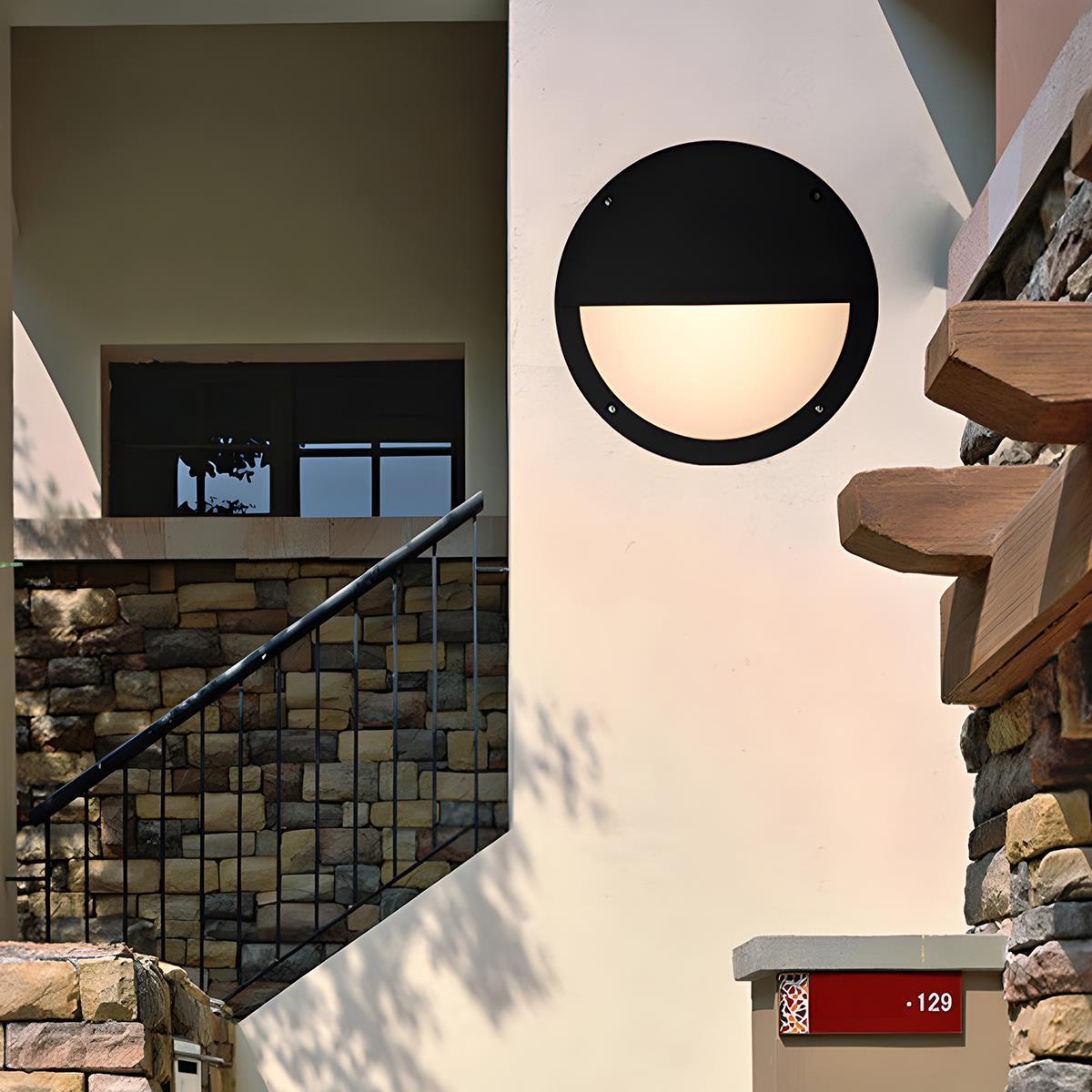 Luminara | Sleek Modern Waterproof Outdoor Wall Light Fixture 7
