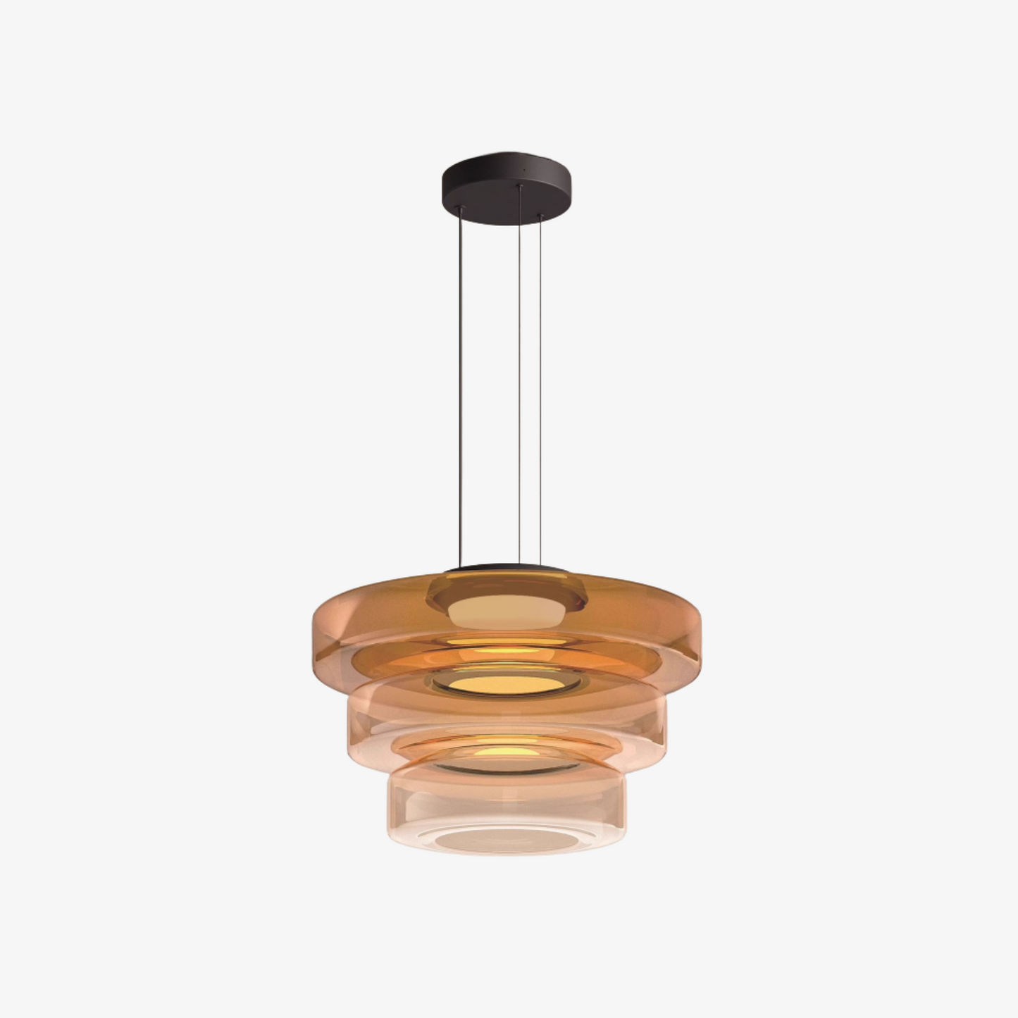 Luminara | Stylish Dynamic Glass Kitchen Pendant Lighting Fixture 1