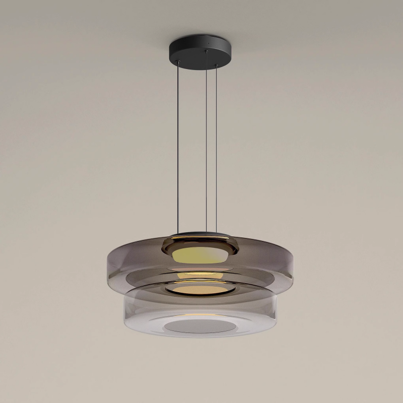 Luminara | Stylish Dynamic Glass Kitchen Pendant Lighting Fixture 15