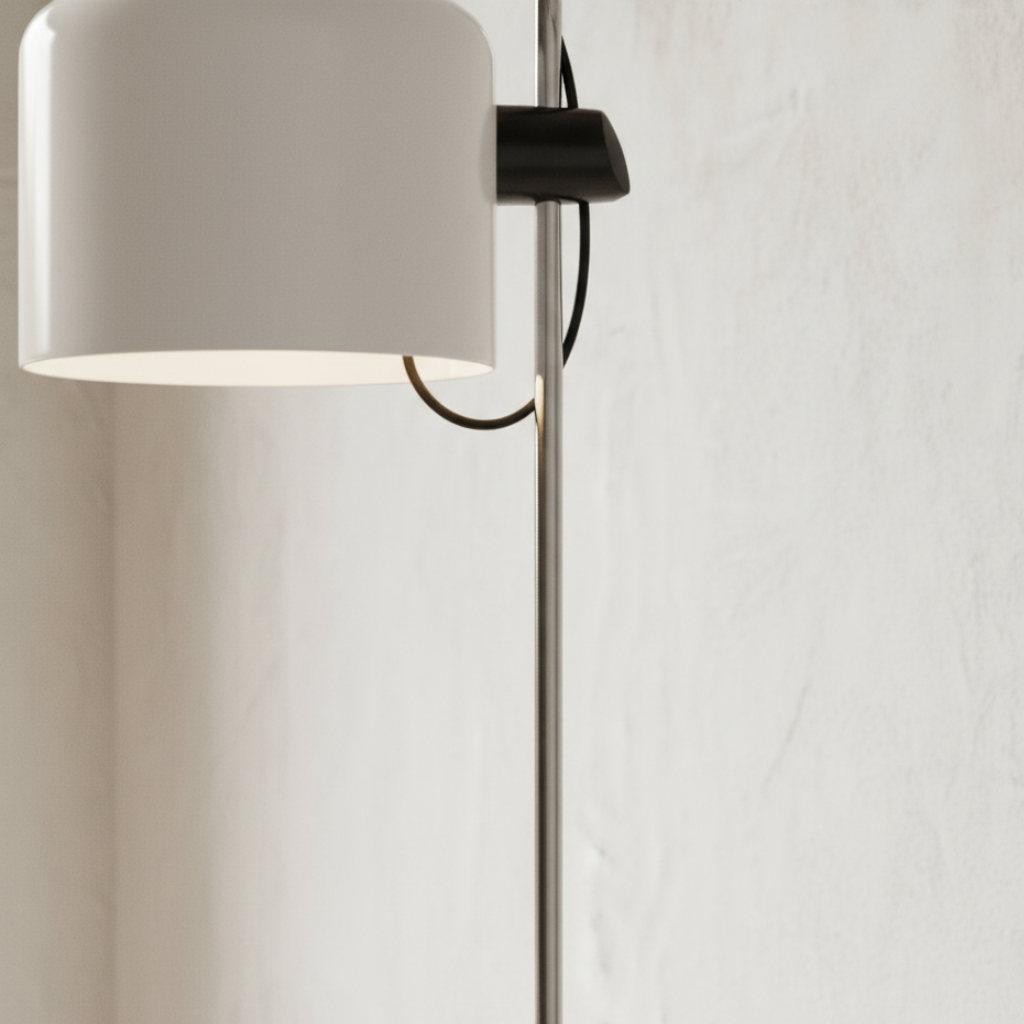 Luminex | Modern Adjustable Black Floor Lamp for Living Room Illumination 5