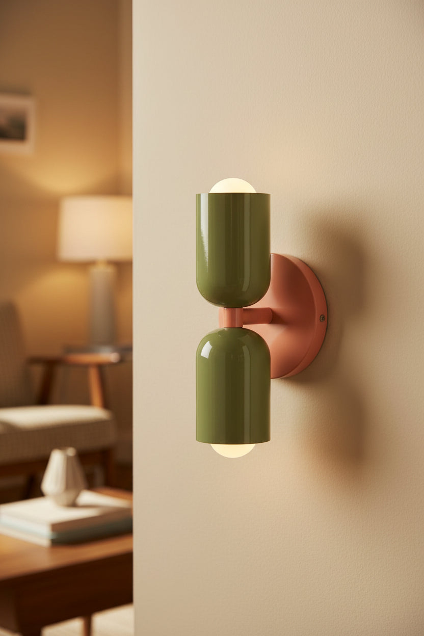 Midcentury Modern Wall Sconce Lighting with Wide Lighting Area | Stylish Design for Vintage Charm 7