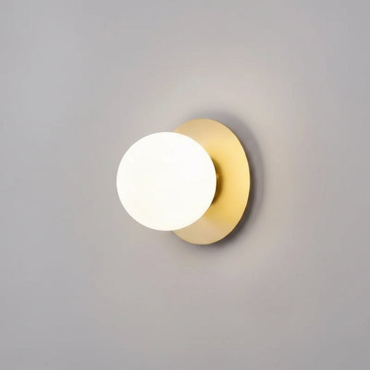 Modern LED Wall Sconce with Frosted Glass | Energy-Efficient Lighting for Stylish Indoor Spaces 1
