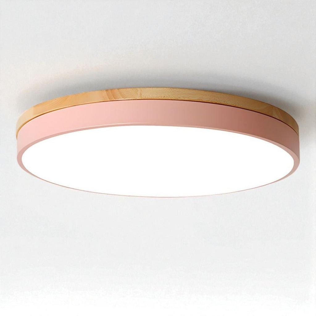 Naturalis | Elegant Solid Wood Flush Mount Ceiling Light Fixture 10