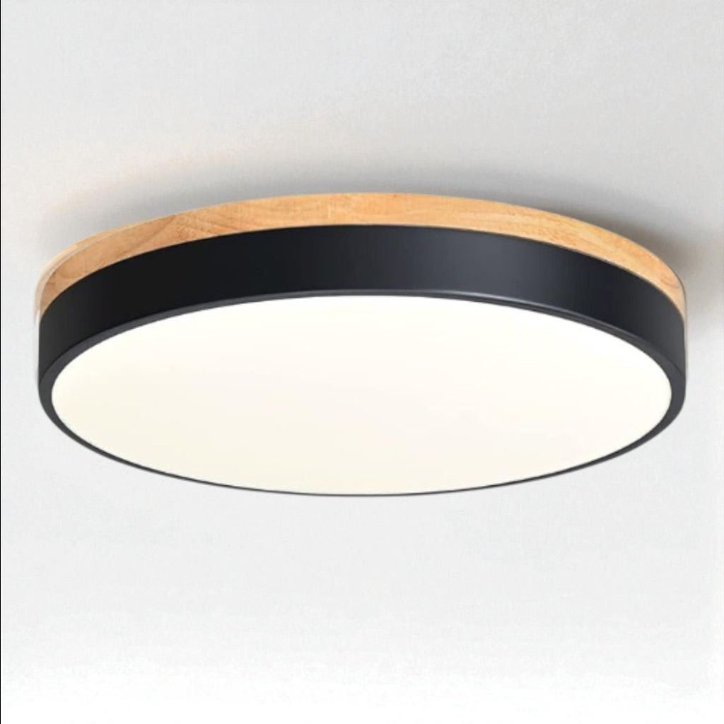 Naturalis | Elegant Solid Wood Flush Mount Ceiling Light Fixture 6