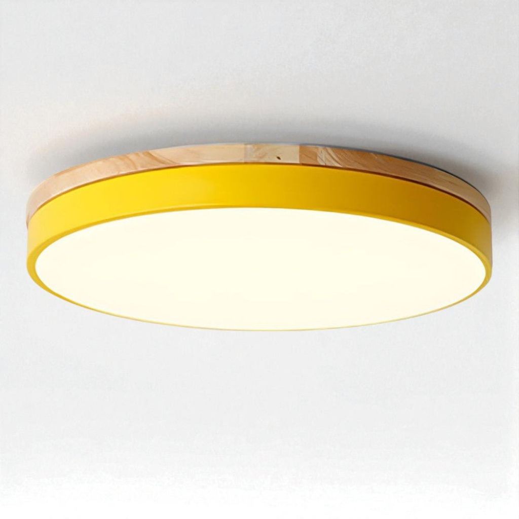 Naturalis | Elegant Solid Wood Flush Mount Ceiling Light Fixture 9