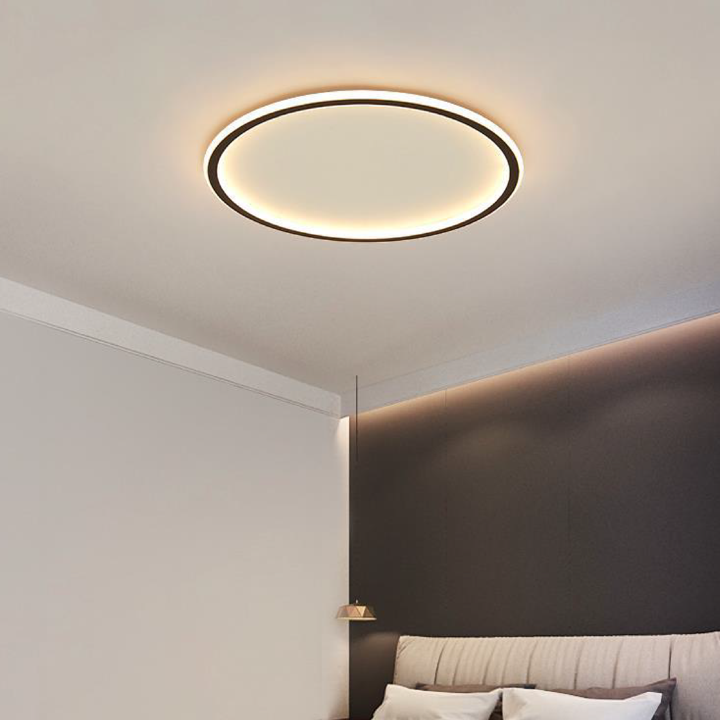 NordicAura | Elegant Minimalist Flush Mount Ceiling Light Fixture 6