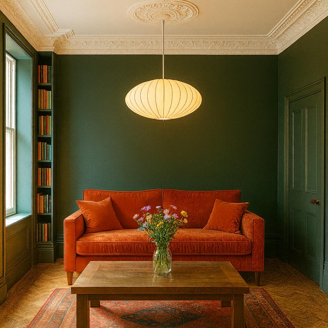 SatoriLight | Elegant Japandi Minimalist Ceiling Lamp for Serene Illumination 2