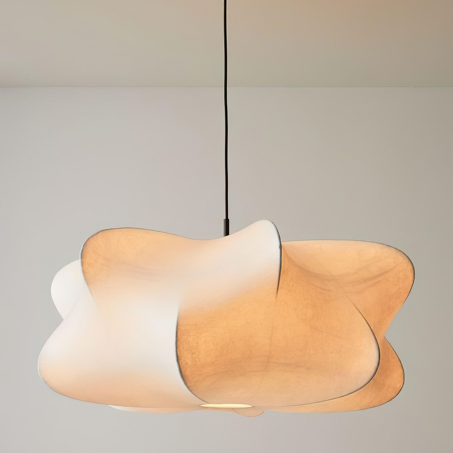 SilkCocoon | Elegant Textured Modern Pendant Ceiling Light Fixture 0