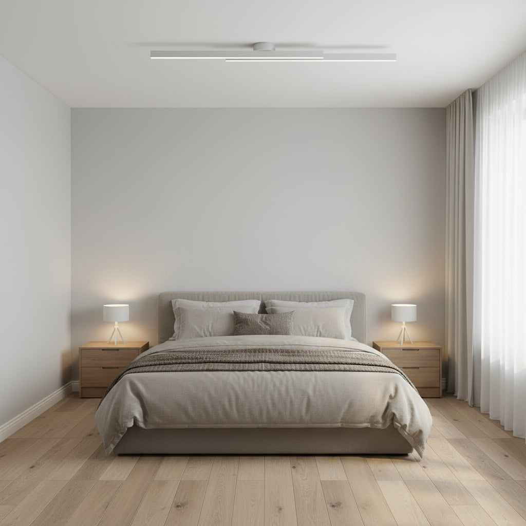 Sleek Aluminum | Ceiling Light with Dimmable LED Illumination | Modern Design for Contemporary Spaces 5