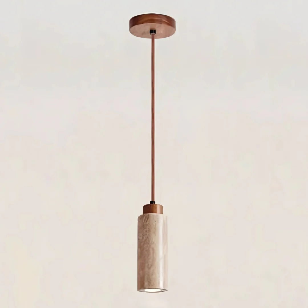 TerraGlow | Elegant Natural Stone Kitchen Pendant Lighting Fixture 0