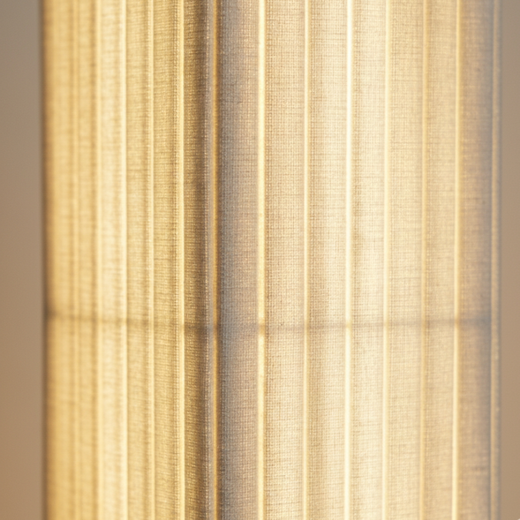 WalnutGlow | Elegant Modern Japanese Floor Lamp with Warm LED Light 6